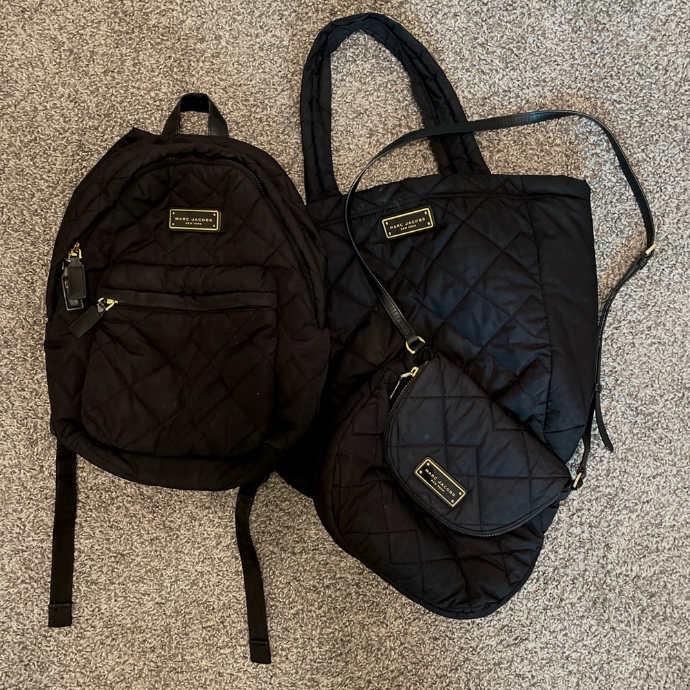 Marc Jacob’s Quilted Nylon Set